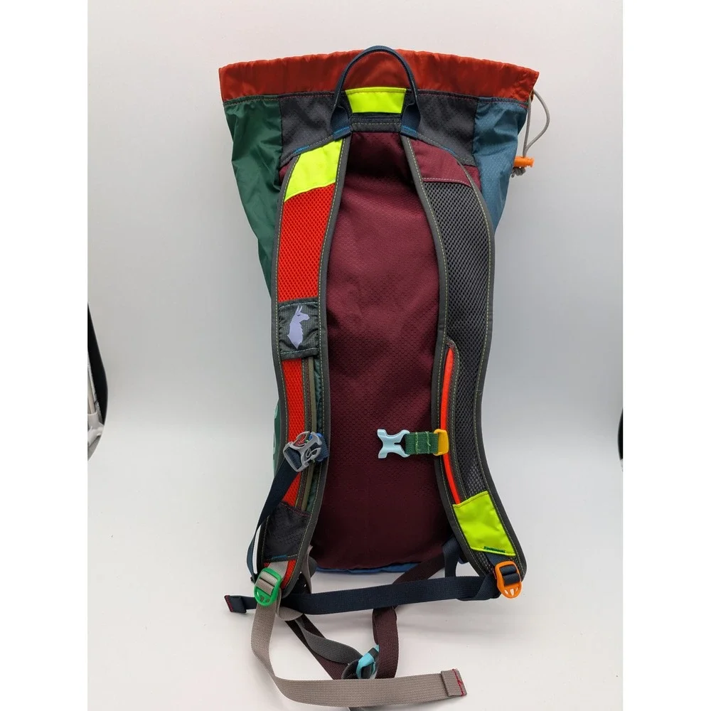 Cotopaxi Luzon 18L Del Dia Backpack Multicolor Ripstop Nylon SSM Health Logo